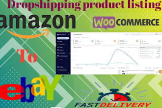 do cj dropshipping woo commerce ebay and shopify top listing with seo