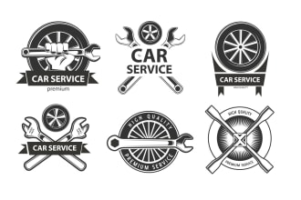 design outstanding mechanic logo with express deliver