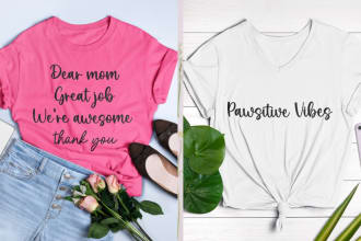 create amazing t shirt mockup design for promotional use