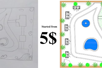 draft architectural and structural drawings in autocad