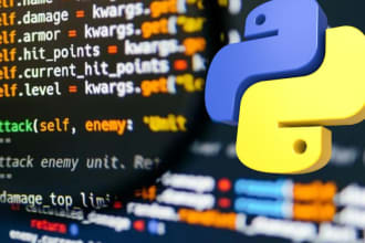 do all type of python task or project
