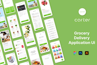 do mobile app UI design for android and ios