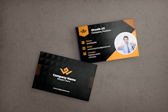 create your business cards for real state company identity