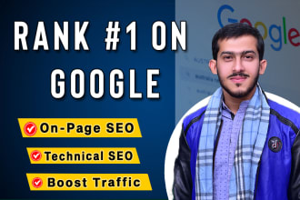provide complete monthly SEO service with onpage and technical optimization