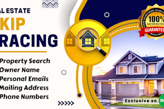 provide skip tracing for real estate business