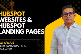 build robust hubspot websites and hubspot landing pages