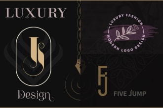 design luxury fashion and clothing brand logo