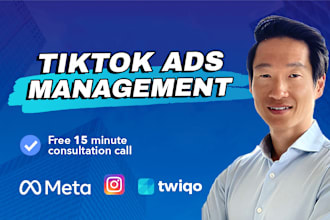 setup and manage your tiktok ads