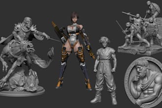 make design 3d models for 3d printing in zbrush