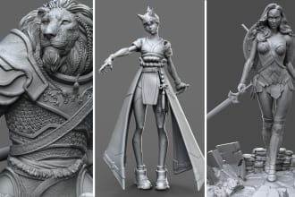 make design 3d models for 3d printing in zbrush