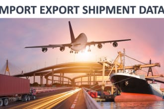 provide import and export shipment data for any country and any product