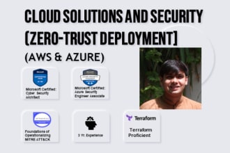 do devops and cloud security for AWS and azure