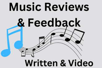 review your song, album, ep in 300 or more words