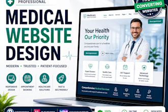 build a professional medical, dental clinic, and healthcare website