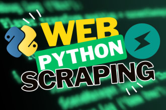 do web scraping, crawling,web automation, and data mining with python