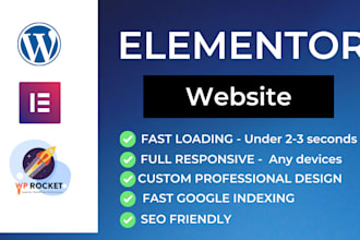 create wordpress website design and development seo friendly