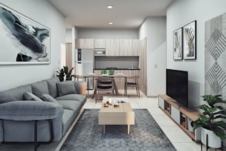 top notch 3d interior architectural visualization