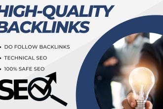 provide high domain rating SEO backlinks for your business