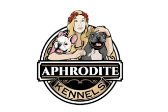 make a custom bull dog logo in very express delivery