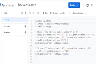 be your google sheets apps script expert