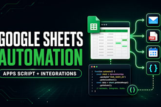 automate google sheets with custom apps script