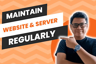 manage and maintain your website and server
