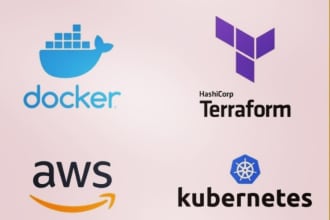 deploy your web app with docker, kubernetes, terraform on cloud