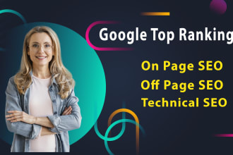 do monthly SEO service for google top ranking
