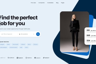 create recruitment website, job board, agency website using wordpress