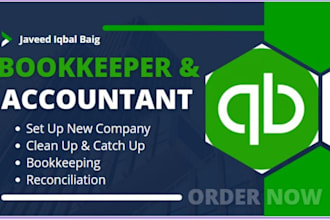 do accounting and bookkeeping in quickbooks online