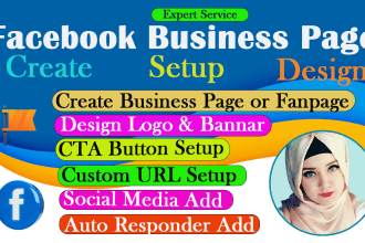 create and setup a professional facebook business page