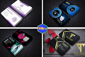 design professional business card within 24 hrss