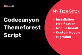 install, customize, reskin php codecanyon script as laravel developer