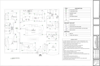 draw electrical plan layout and lighting design in autocad,revit and dialux evo