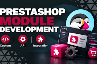 develop or customize a prestashop module