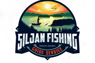 design modern awesome fish logo with unlimited revisions