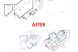 design 2d floor and redraw sketches and renovation drawings in autocad