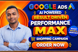 setup profitable google ads performance max campaign, shopping ads, ppc ads
