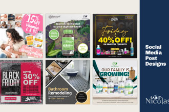 design your social media post, instagram post, facebook ads