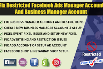 fix issues or setup facebook ad account meta business manager suite pixel errors