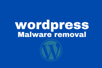 removed malware virus from a hacked wordpress website