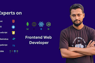 make dynamic responsive react js, next js website, figma to react, landing page