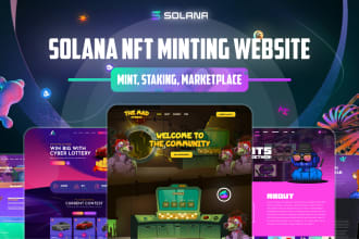 create solana nft mint website, solana nft marketplace