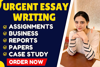 write business, case study, paper, report, research and summary