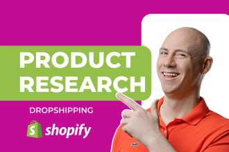 do dropshipping product research for shopify winning product