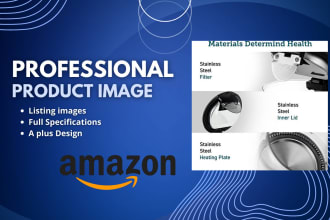 create amazon product listing images, shopify, ebc design