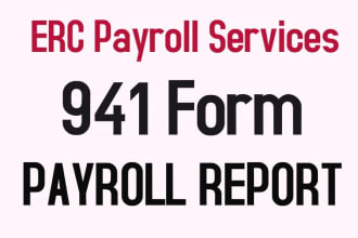 do erc, payroll report, 941 payroll tax form of w2 employees