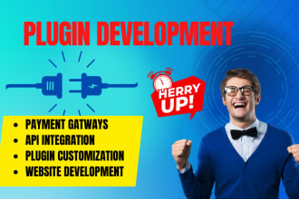 develop, modify wordpress plugin, website API integration and customization