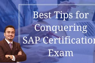 be your trainer for sap exam preparation and guide