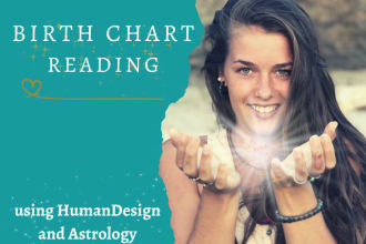 read your natal and human design chart